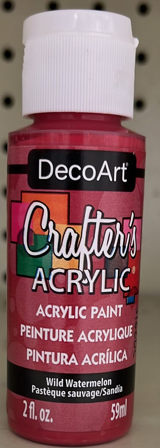 Crafter&#39;s Acrylic: Acrylic Paint (Wild Watermelon DCA65)