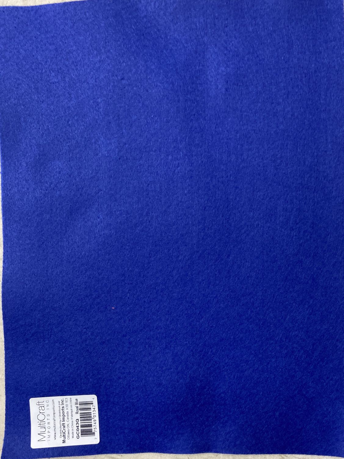 MultiCraft: Royal Blue Felt