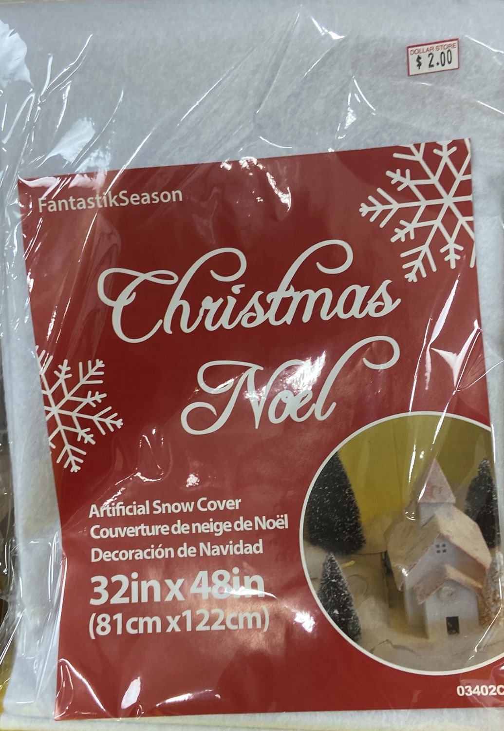 Christmas Artificial Snow Cover