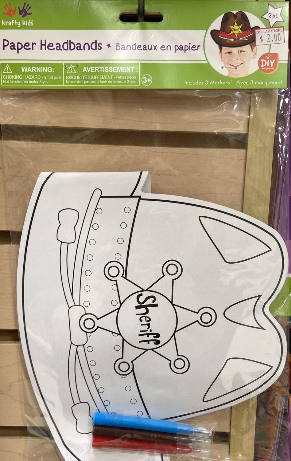 Krafty Kids: Sheriff Paper Headbands