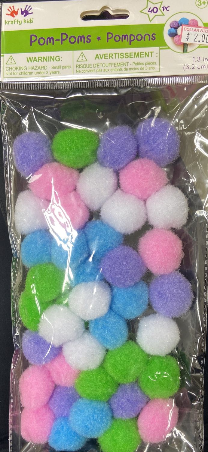 MultiCraft: Pastel Asst. Pom-Poms 1.3&quot;