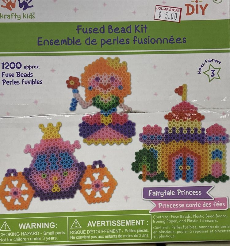 Krafty Kids: ‚ÄúFairytale Princess‚Äù Fused Bead Kit‚Äù