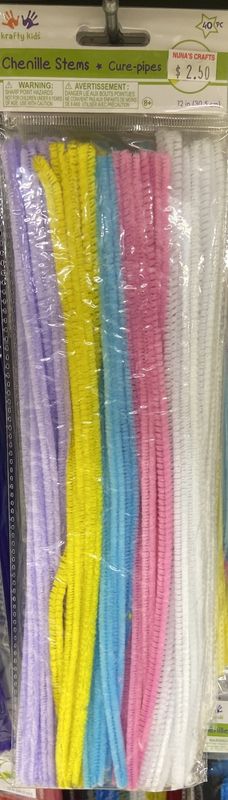 Krafty Kids: Pastel Mix Chenille Stems