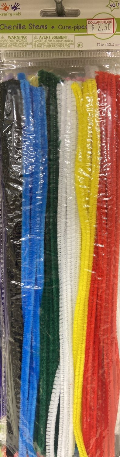 Krafty Kids: Multi Mix Chenille Stems