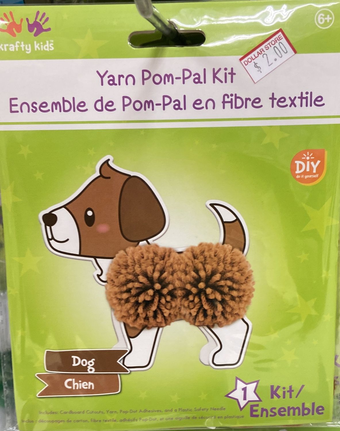 MultiCraft: Dog Yarn Pom-Pal Kit