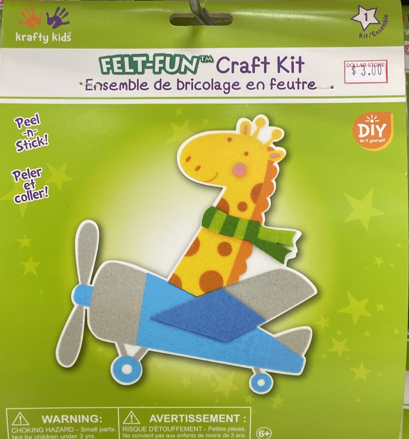 Krafty Kids: Giraffe Felt-Fun Craft Kit