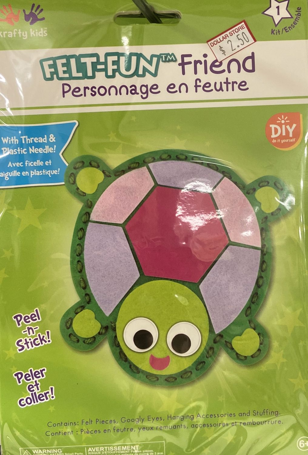 Krafty Kids: Turtle Felt-Fun Friend