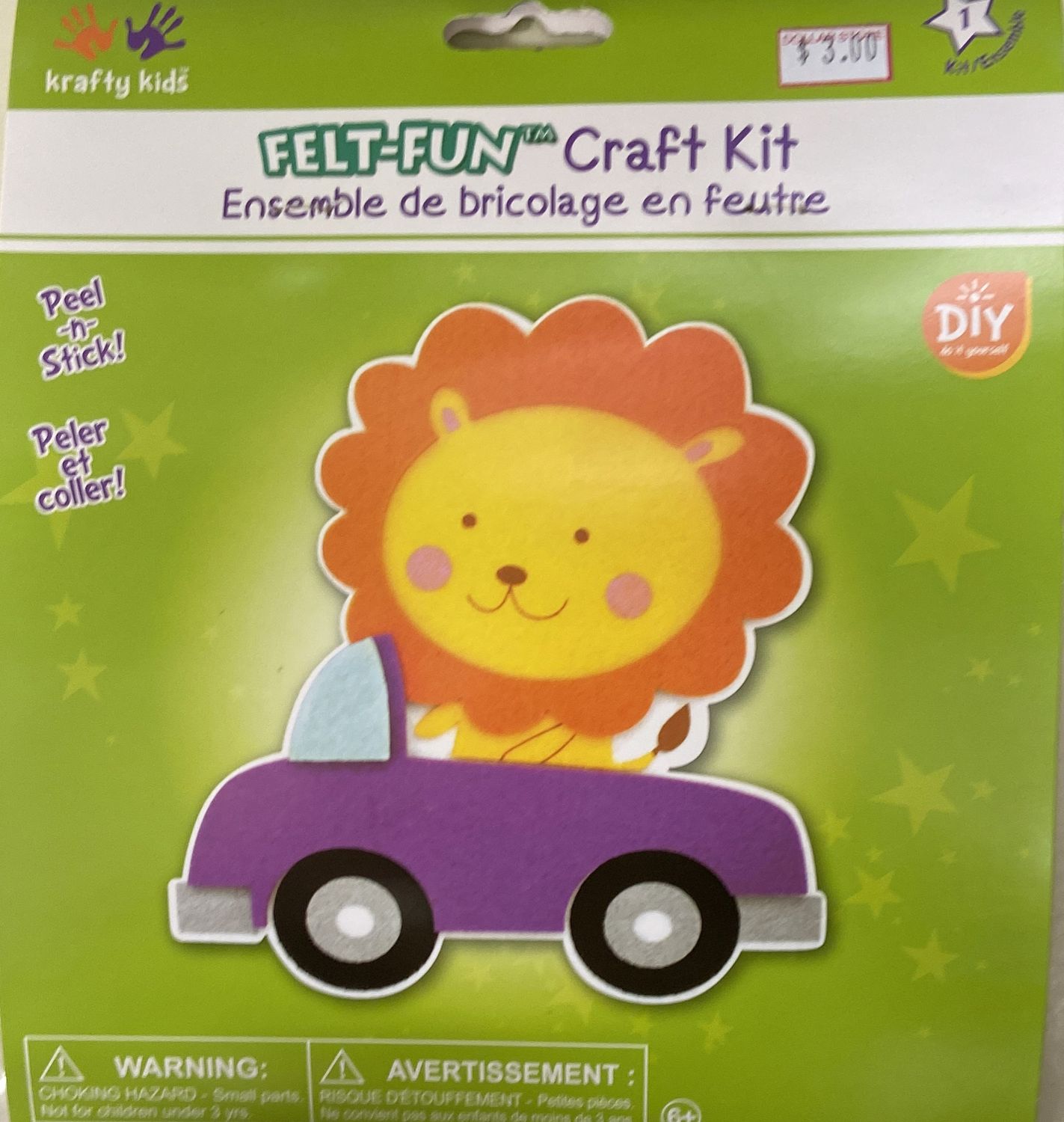 MultiCraft: Lion Felt-Fun Craft Kit