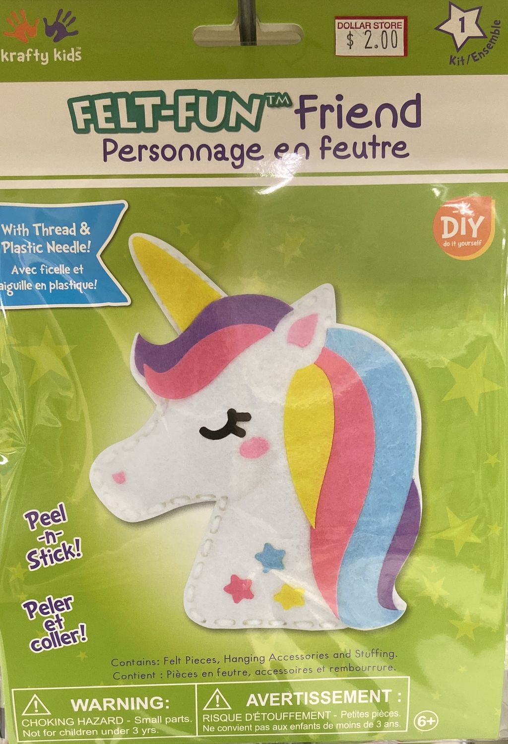 Krafty Kids: Unicorn Felt-Fun Friend