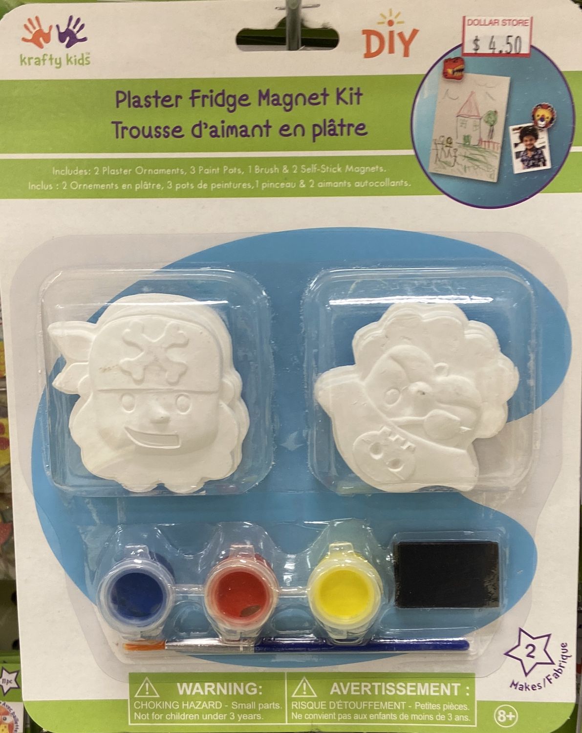 MultiCraft: 2pk Pirate Plaster Fridge Magnet Kit