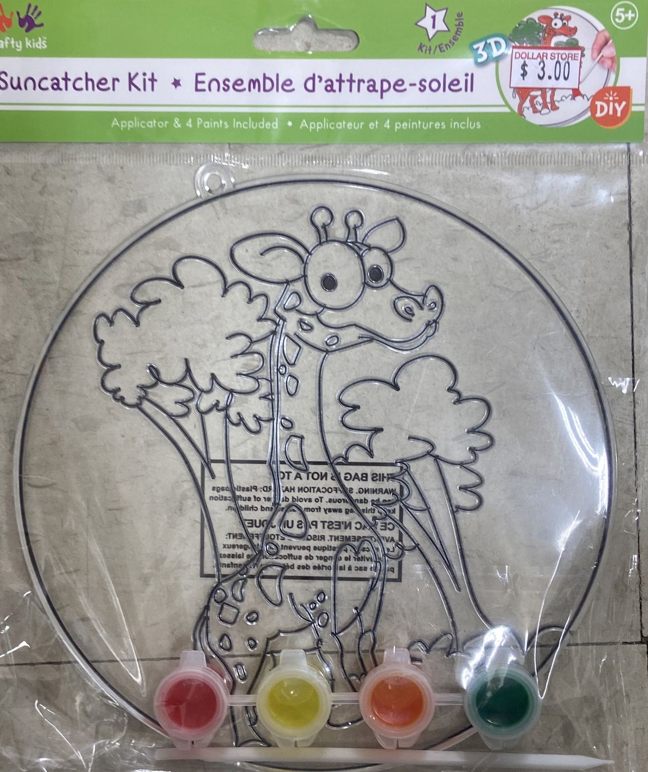 MultiCraft: Giraffe Suncatcher Kit