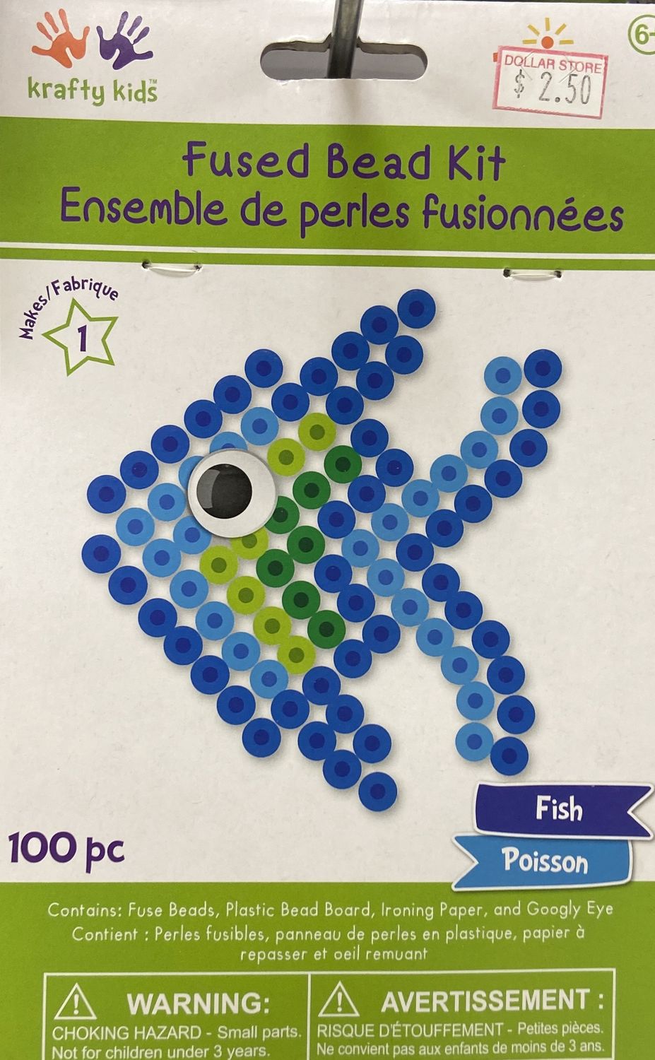 MultiCraft: Fish Fused Bead Kit