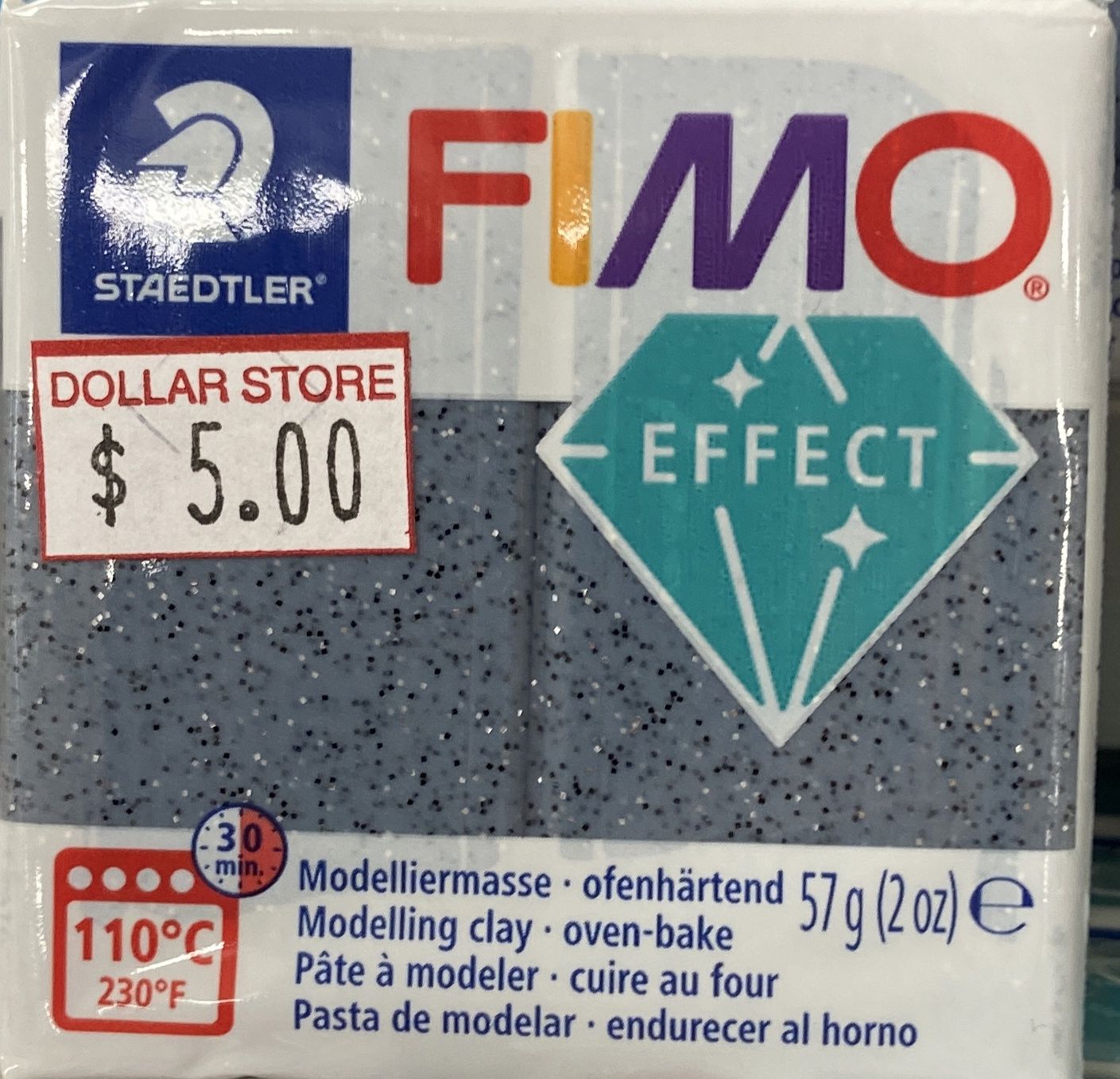 FIMO Effect: Granite #803 Modelling Clay
