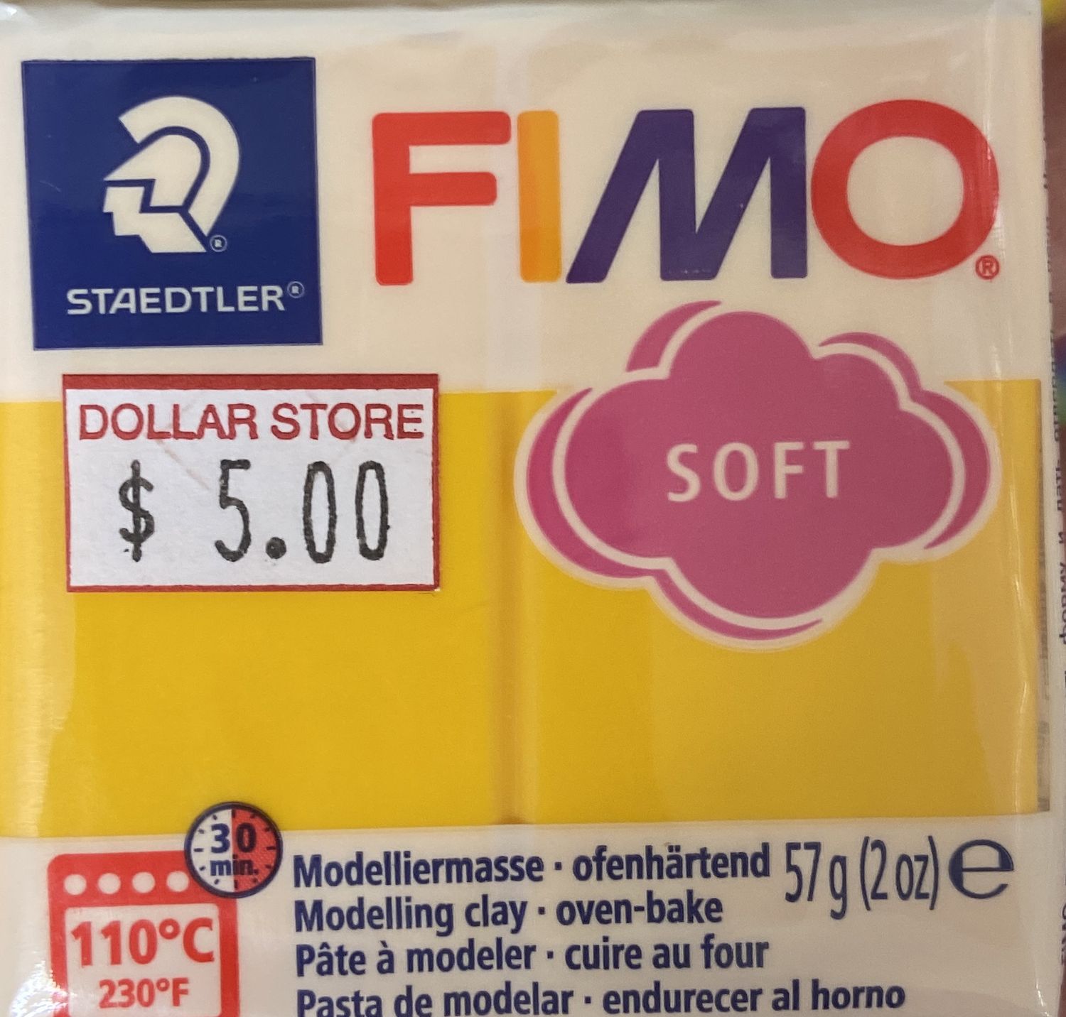 FIMO Soft: Sunflower #16 Modelling Clay