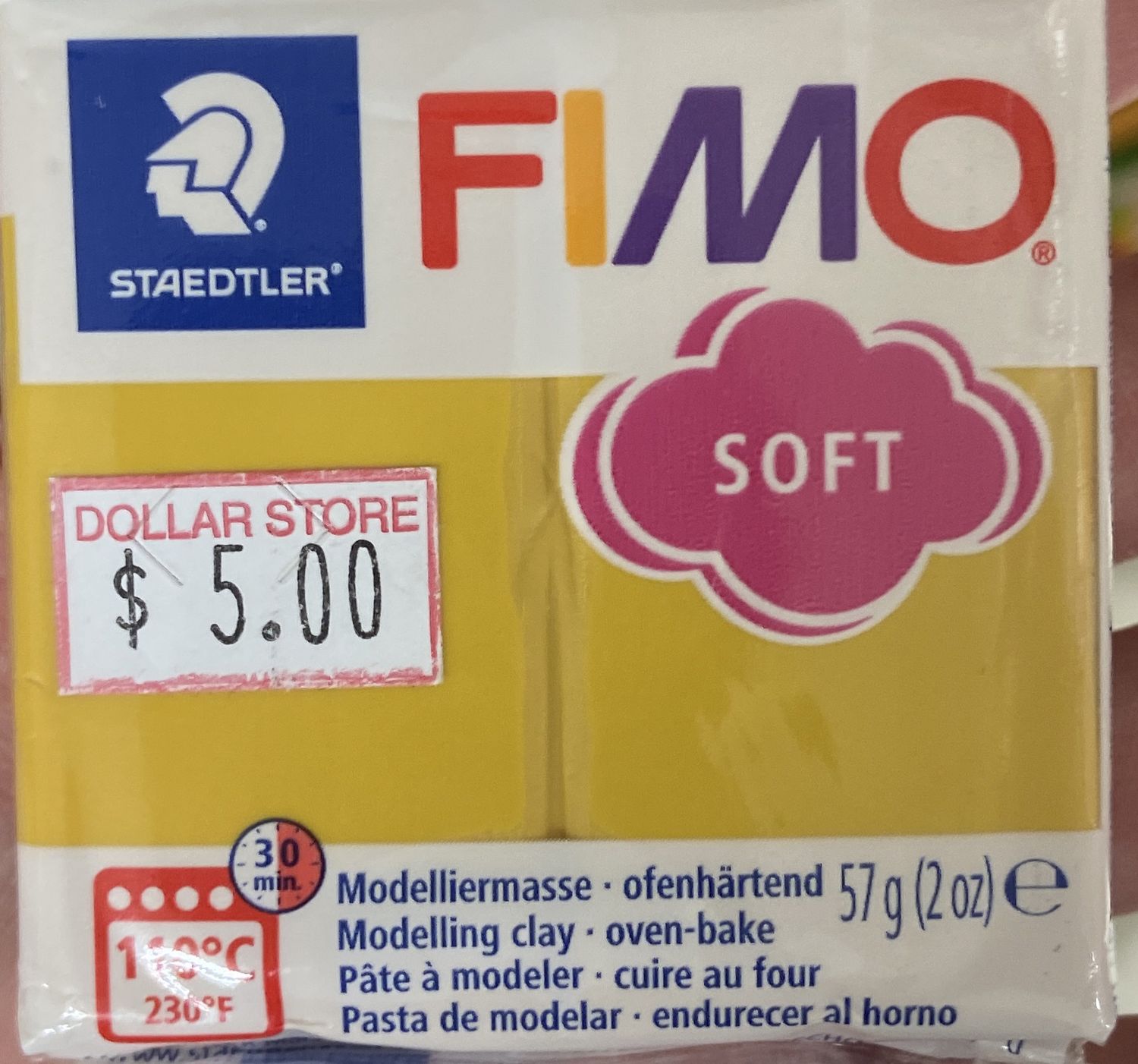 FIMO Soft: Mango Caramel #T10 Modelling Clay