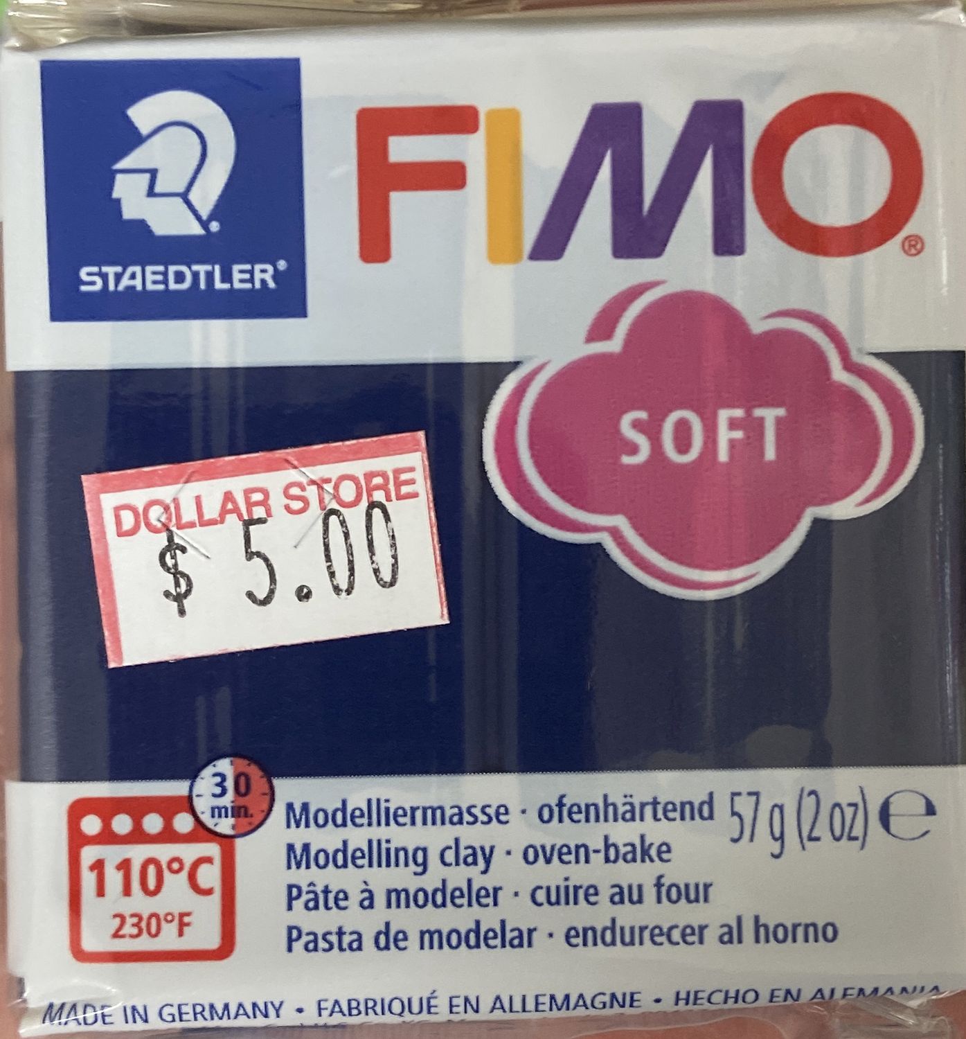 FIMO Soft: Windsor Blue #35 Modelling Clay