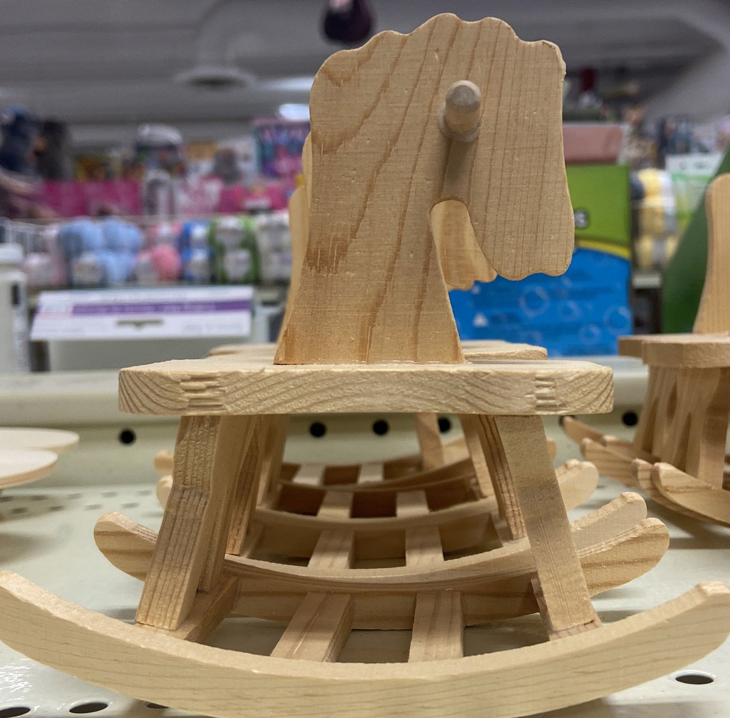 MultiCraft: Wooden Rocking Horse