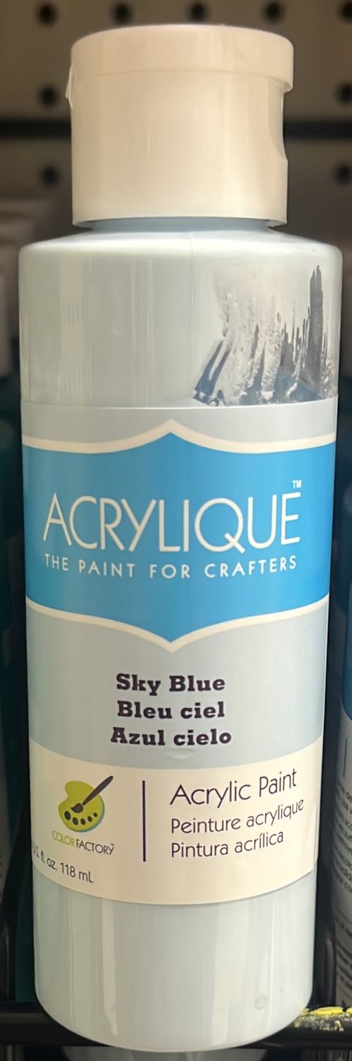 Color Factory Acrylic Paint: Sky Blue CF200-115