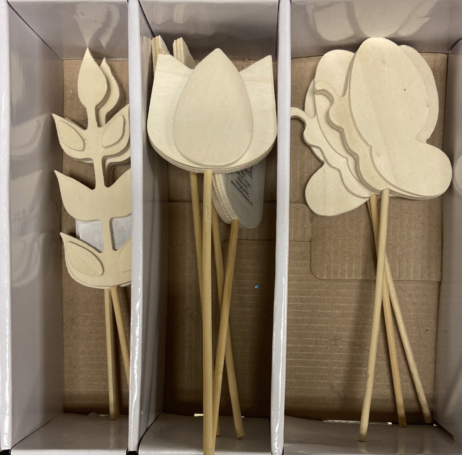 Artworks: Wood Picks Asst. Styles