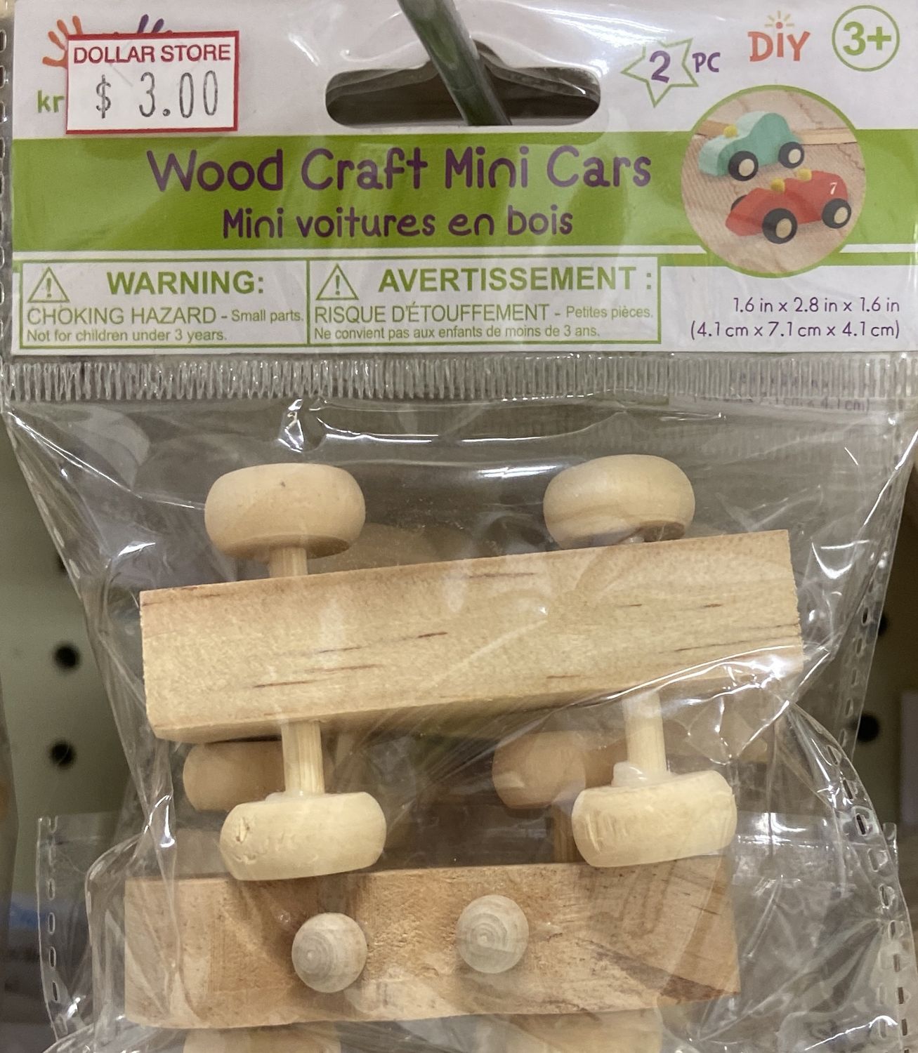 Krafty Kids: Wood Craft Mini Cars