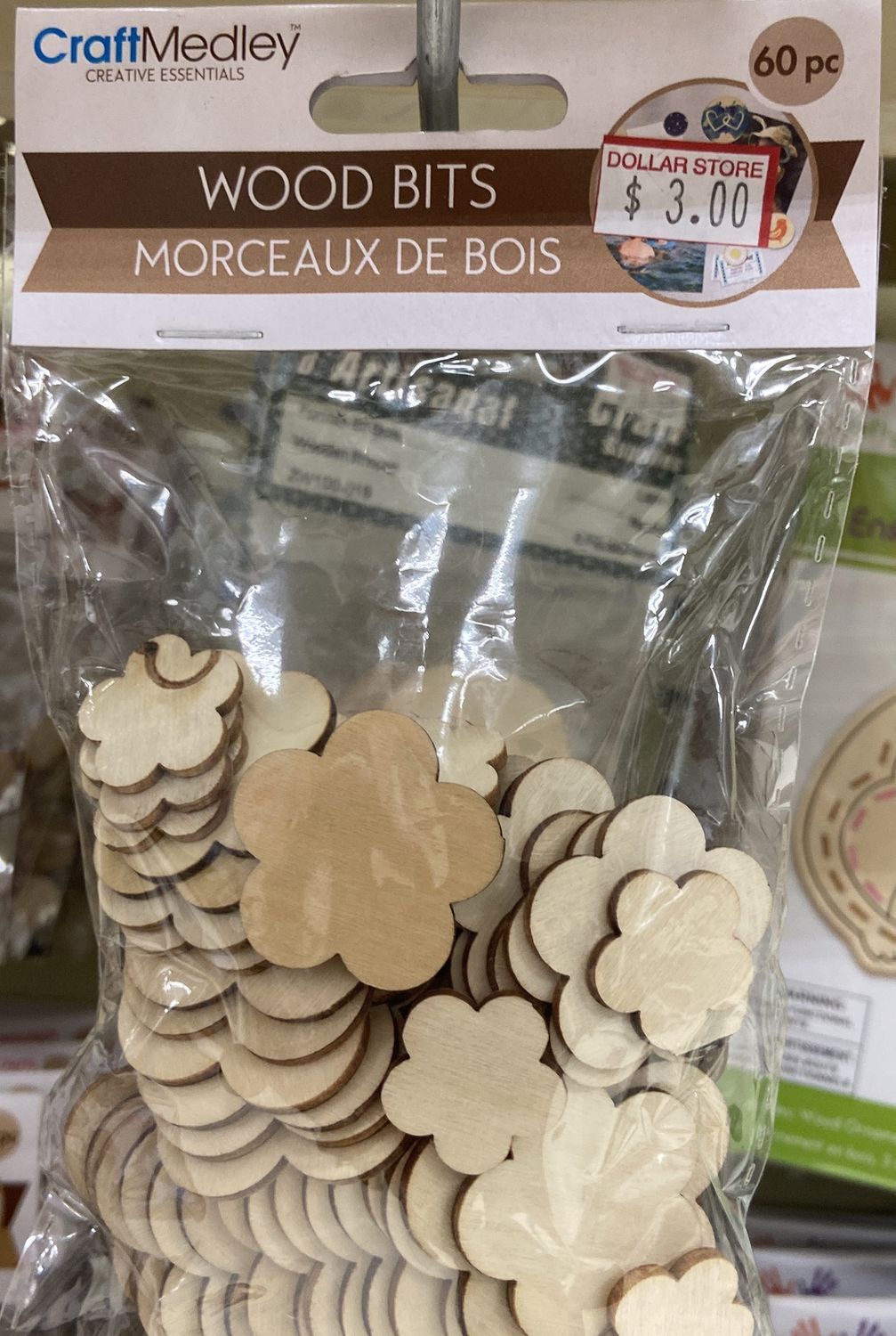 CraftMedley: Flower Wood Bits