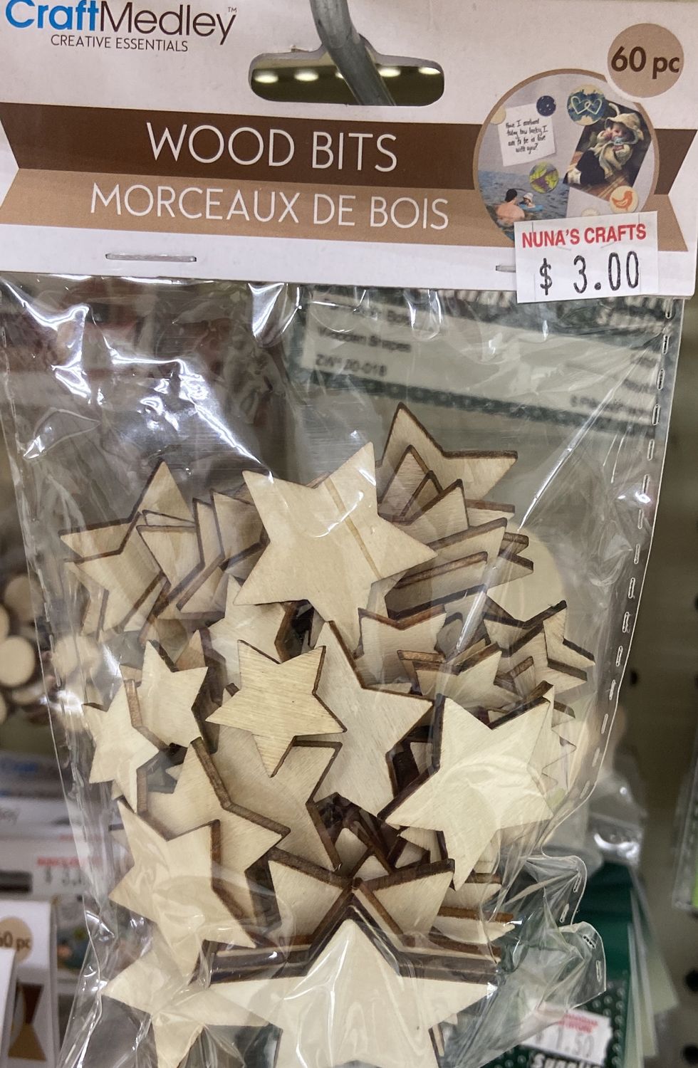 CraftMedley: Star Mini Wood Bits