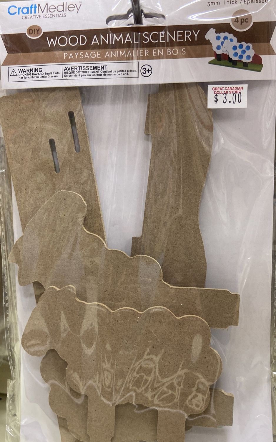 CraftMedley: Sheep Wood Animal Scenery