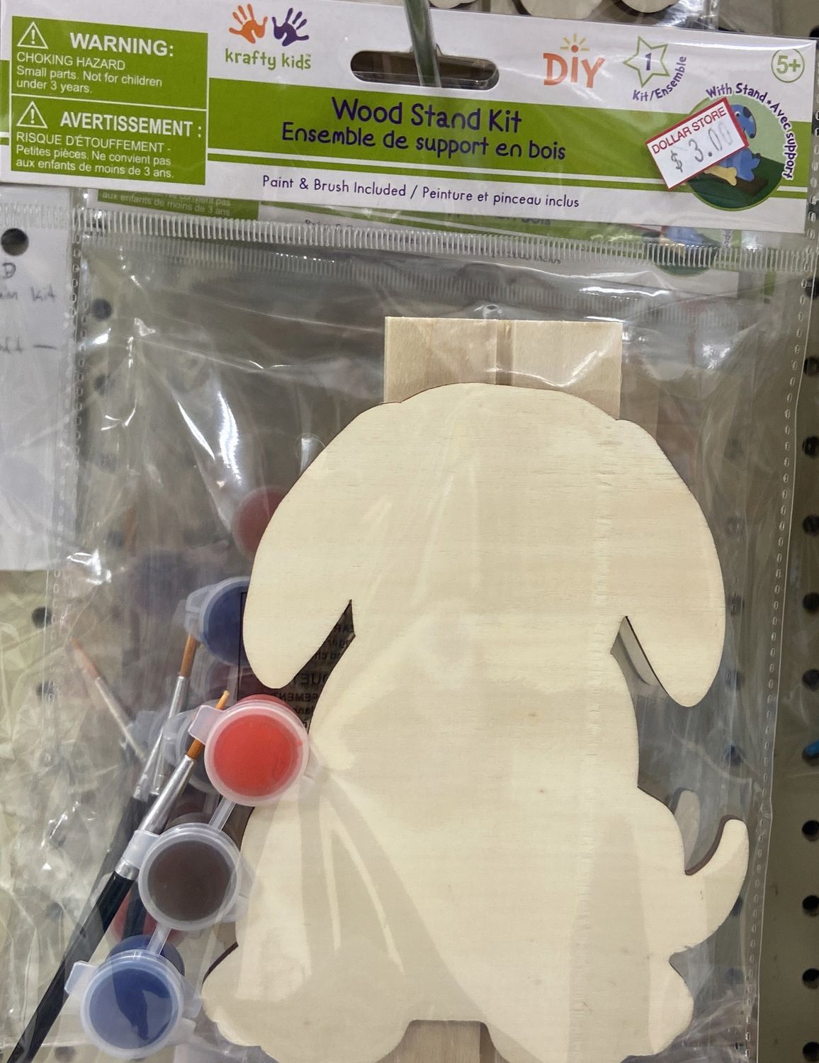 Krafty Kids: Dog Wood Stand Kit