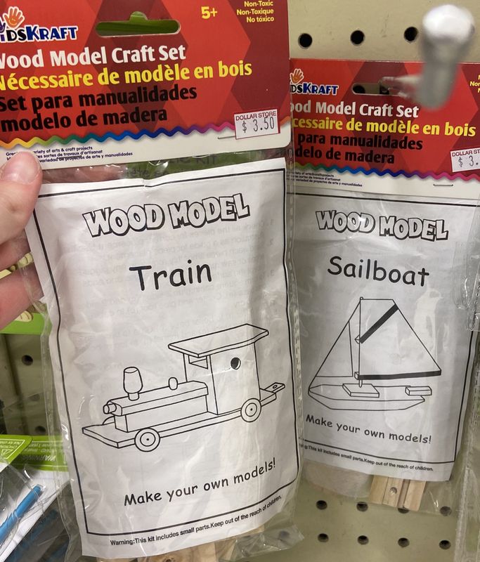 KidsKraft: Wood Model Craft Set