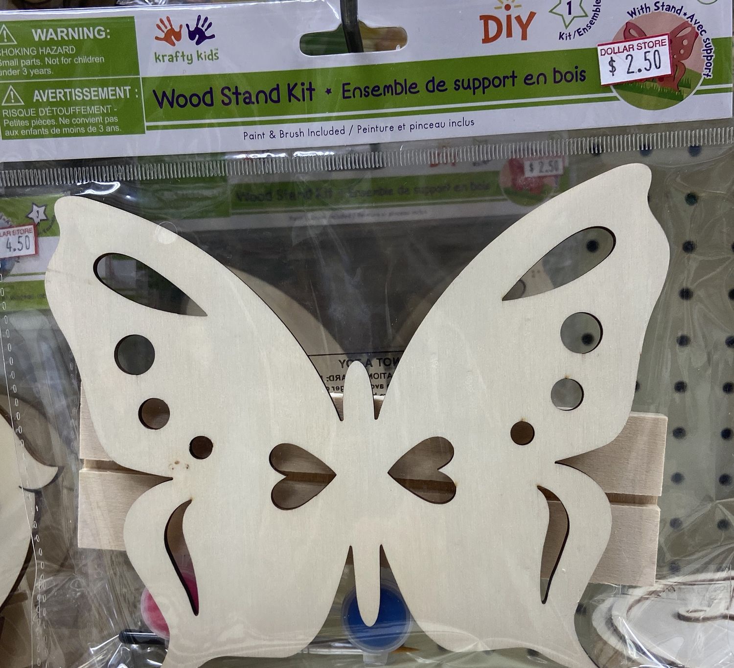 Krafty Kids: Butterfly Wood Stand Kit