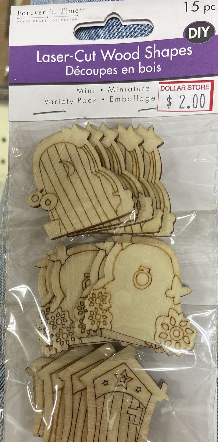 MultiCraft: Fairy Door Laser-Cut Wood Shapes