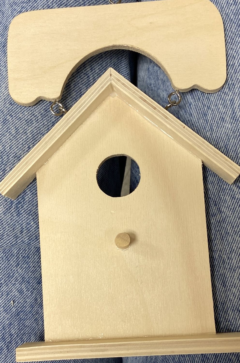 MultiCraft: Hanging Birdhouse Wooden Shape (2 Styles)