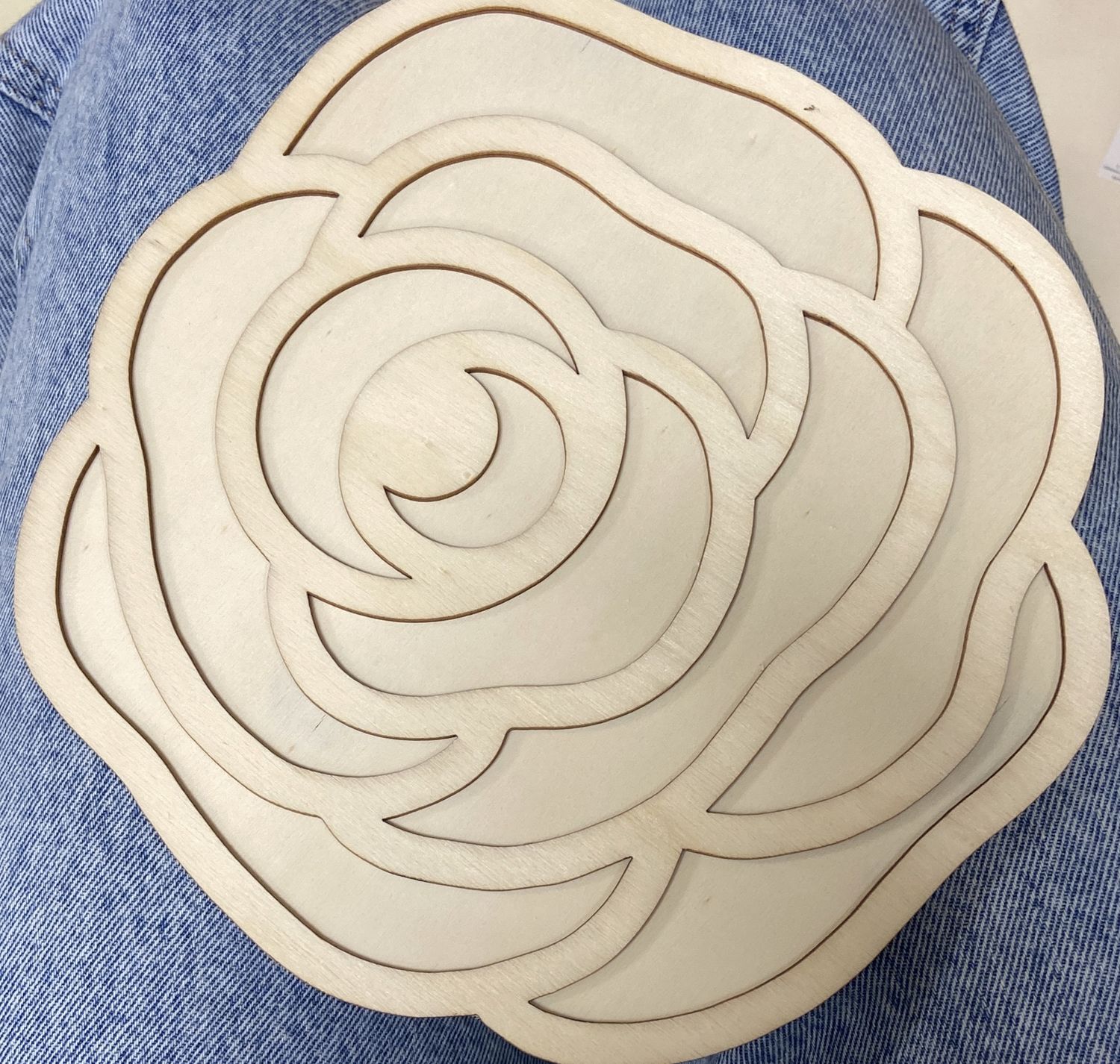 MultiCraft: Rose Wooden Shape