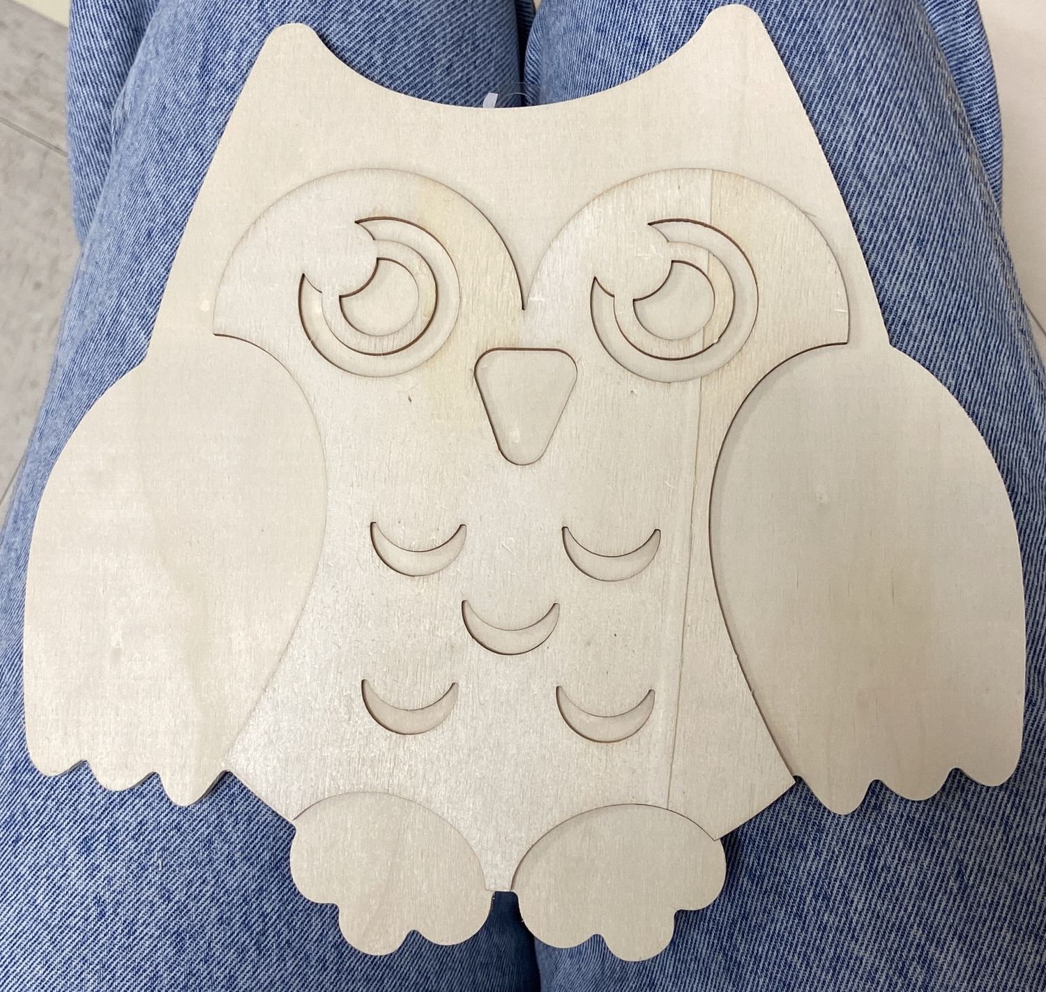 MultiCraft: Owl Wooden Shape