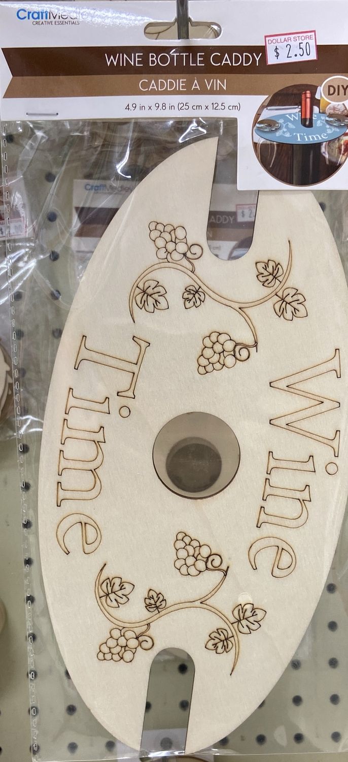 CraftMedley: Wine Bottle Caddy
