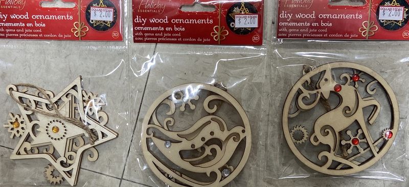 Holiday Essentials: Holiday Icons - DIY Wood Ornaments