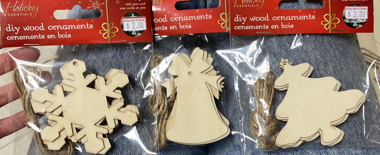 Holiday Essentials: Holiday Icons - DIY Wood Ornaments with Jute