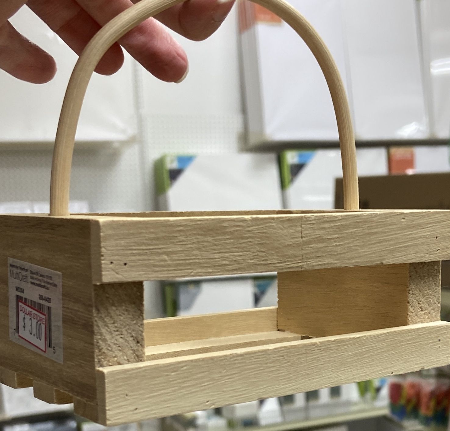 MultiCraft: Small Wooden Basket
