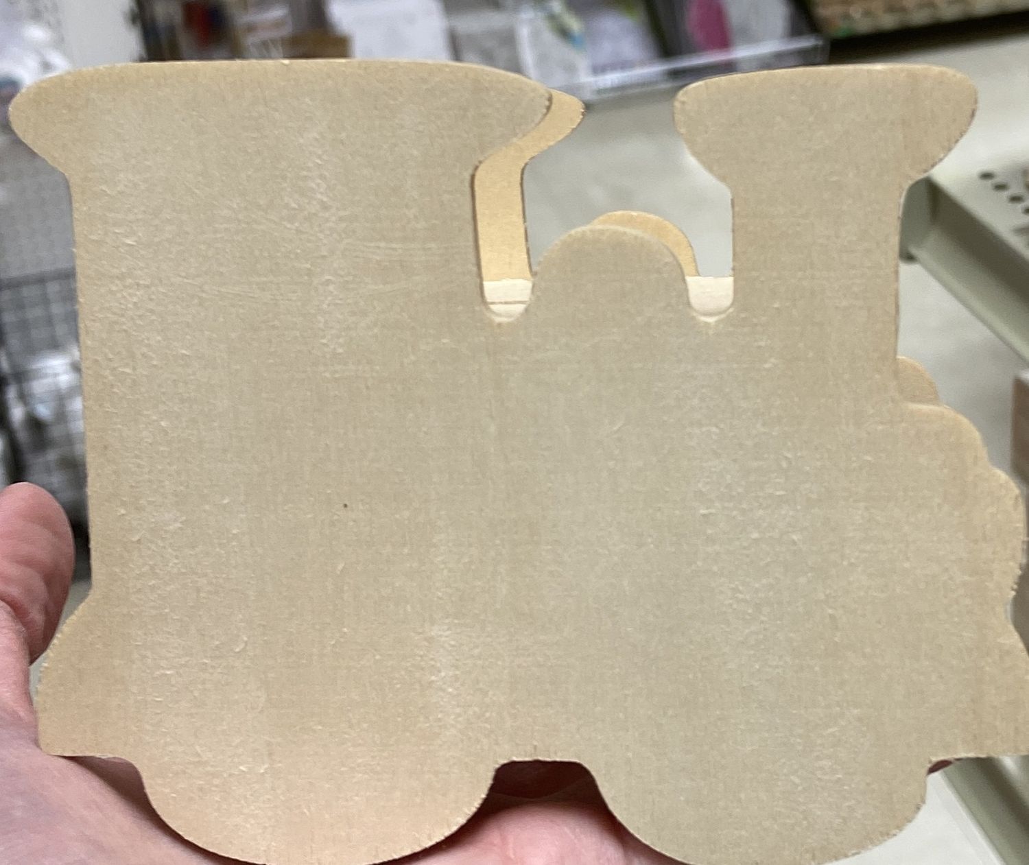 MultiCraft: Wooden Train Coin Bank
