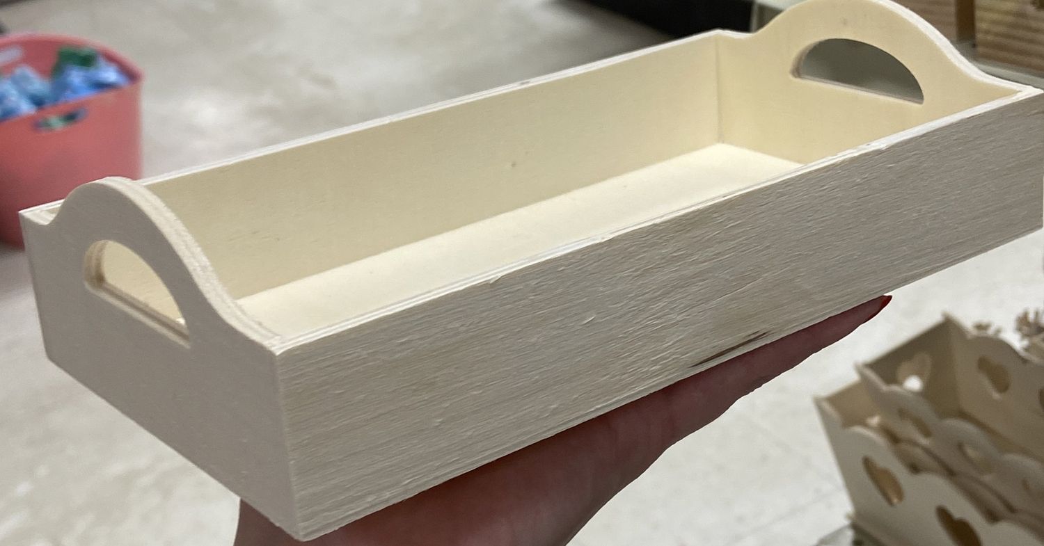 MultiCraft: Rectangular Wooden Tray