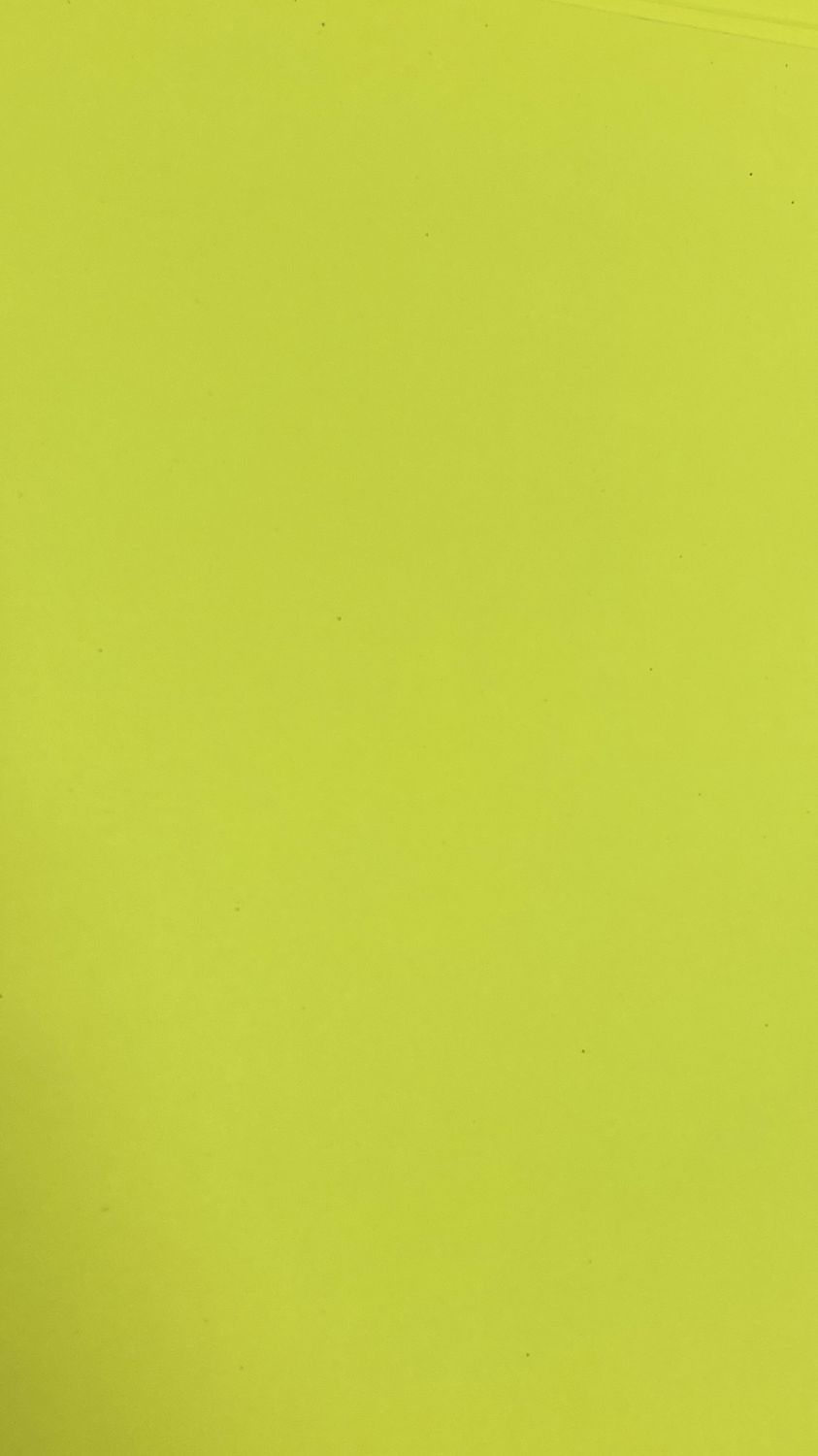 Neon Yellow Cardstock