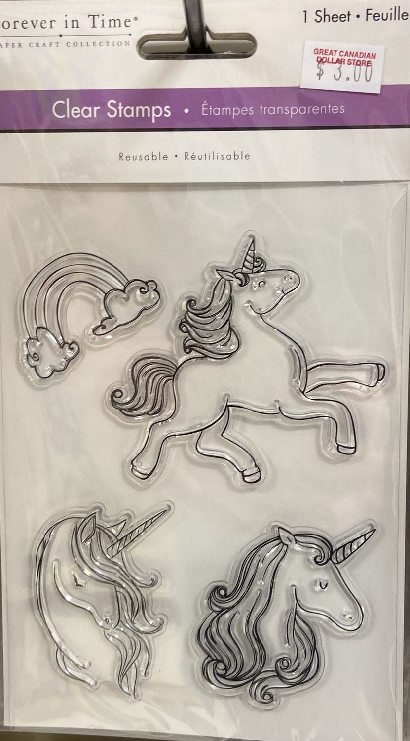MultiCraft: Unicorn Clear Stamps