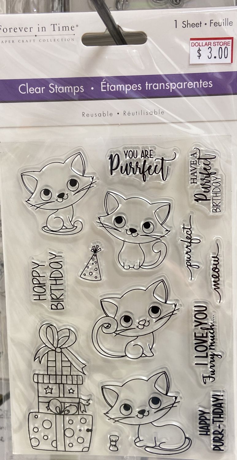 MultiCraft: You are Purrfect Clear Stamps