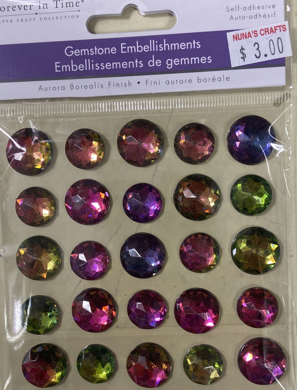 MultiCraft: Aurora Borealis Finish Gemstone Embellishments