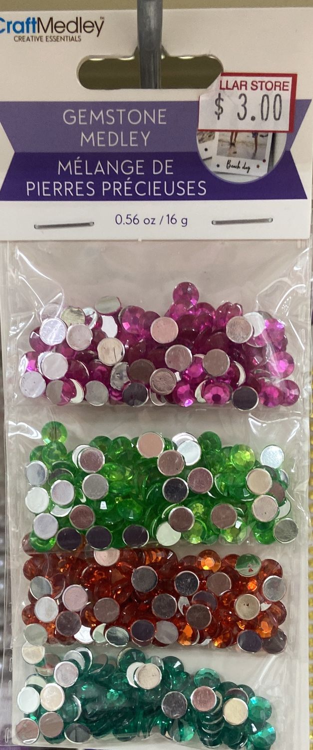 CraftMedley: “Round Jewel” Gemstone Medley