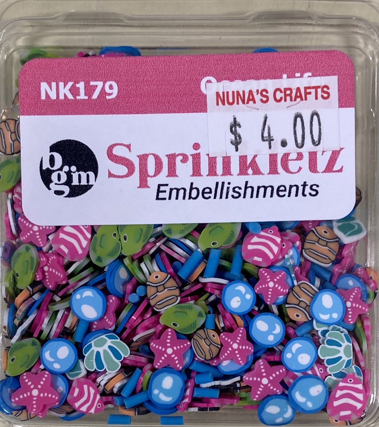 Sprinkletz: Ocean Life - Embellishments