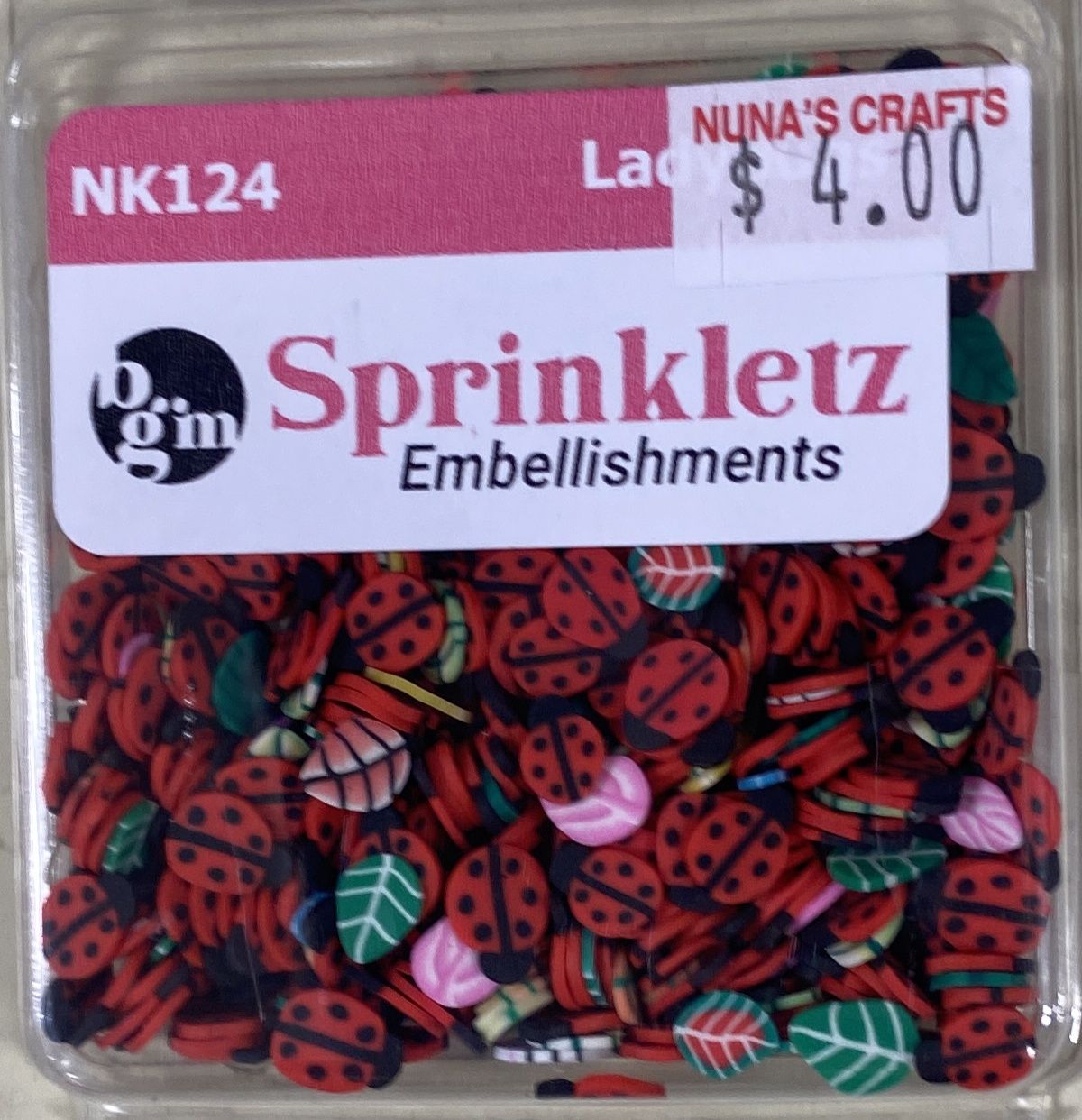 Slrinkletz: Ladybugs Embellishments