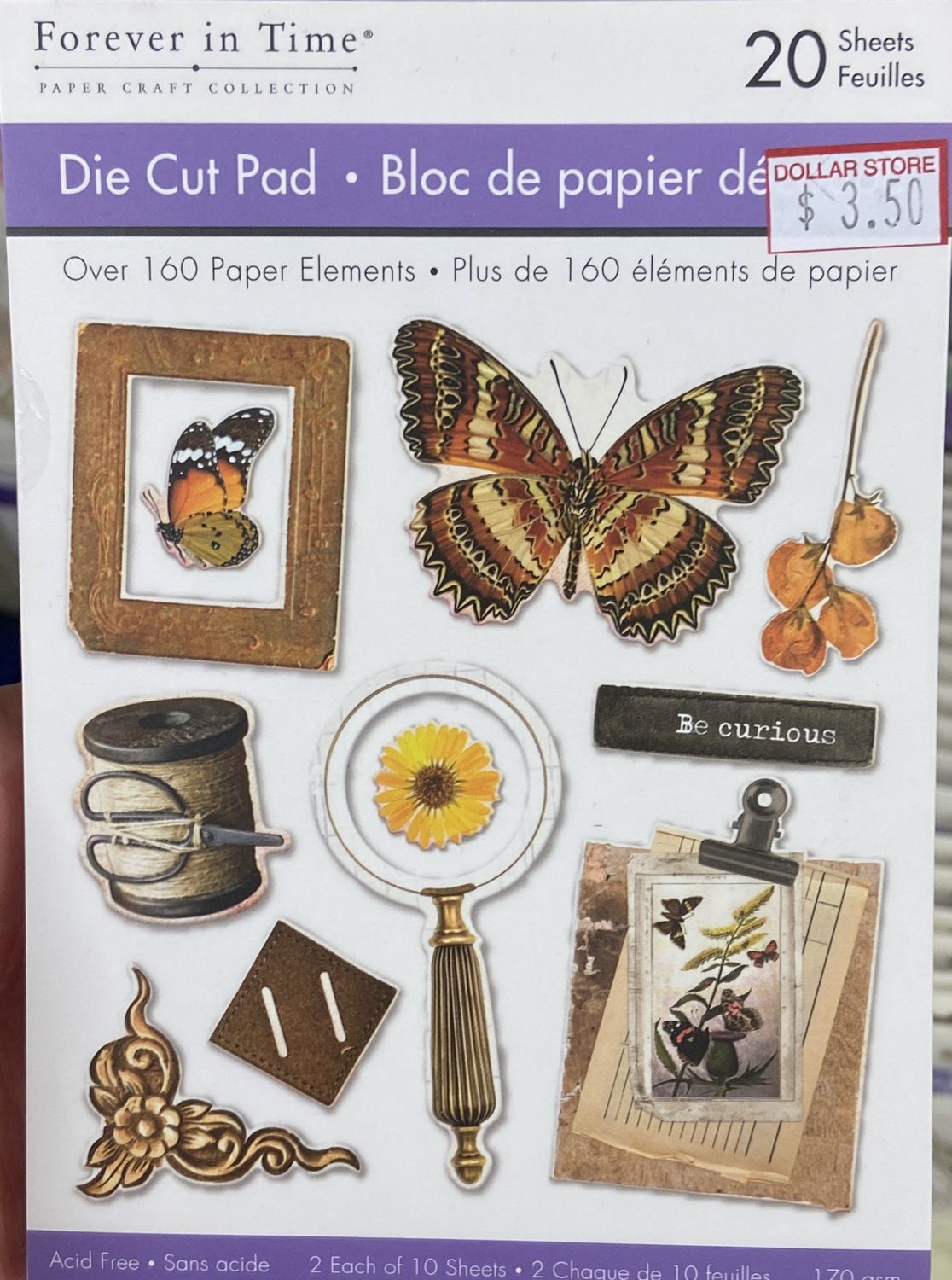 MultiCraft: Sienna-  Die Cut Pad