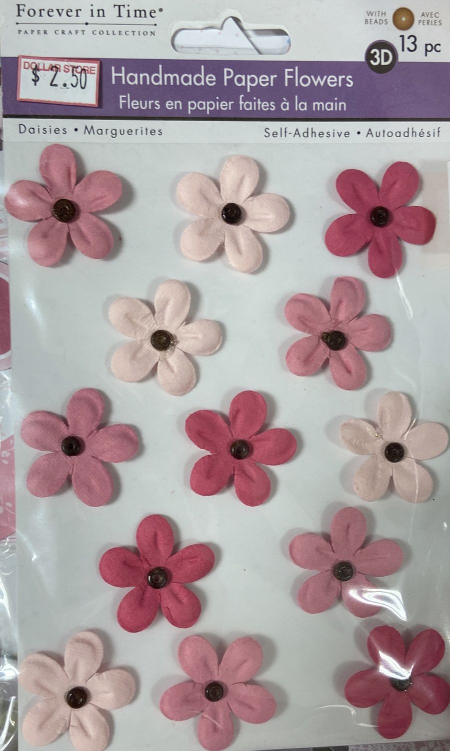 MultiCraft: Pink Handmade Paper Flowers