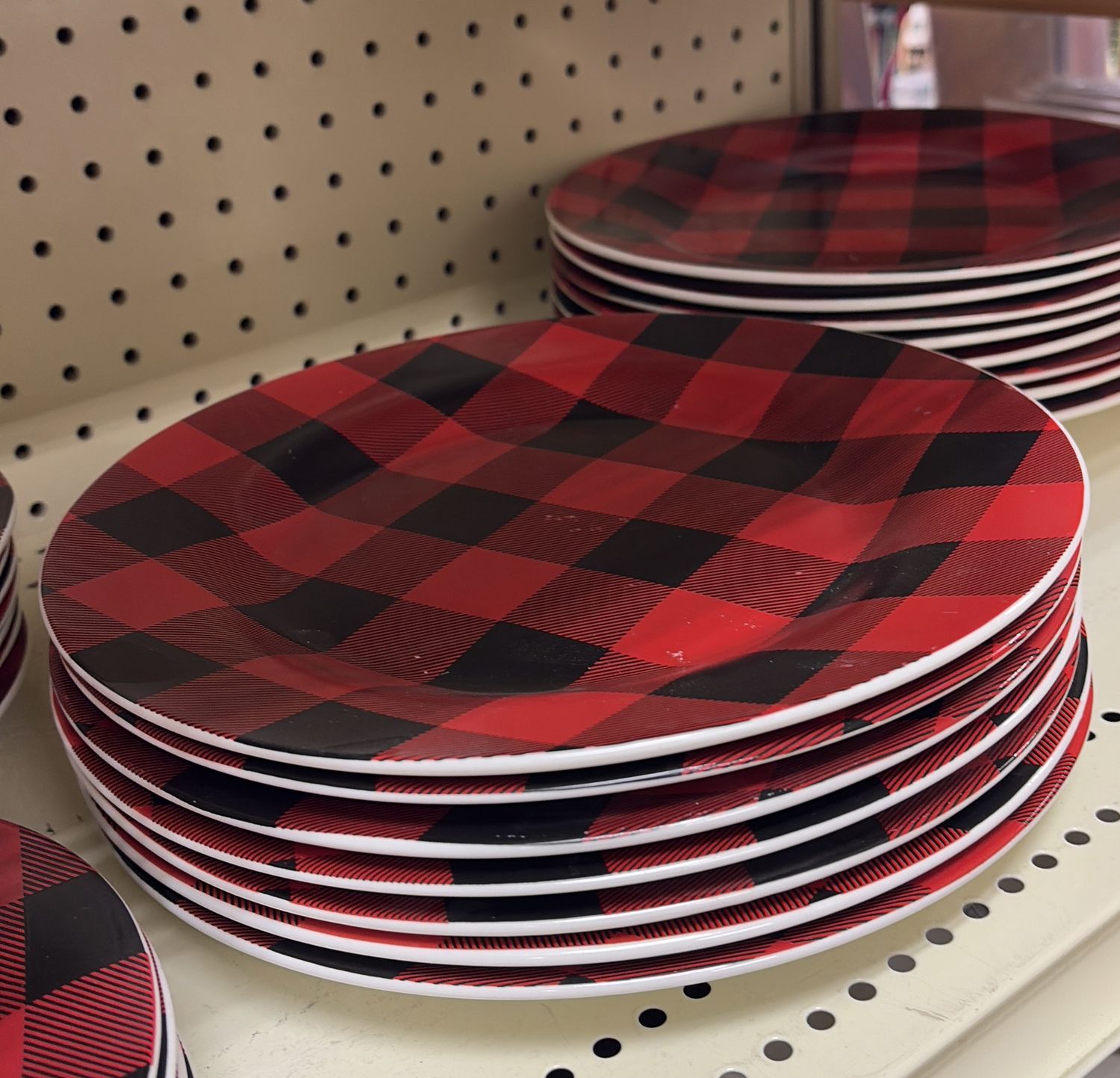 Christmas plates